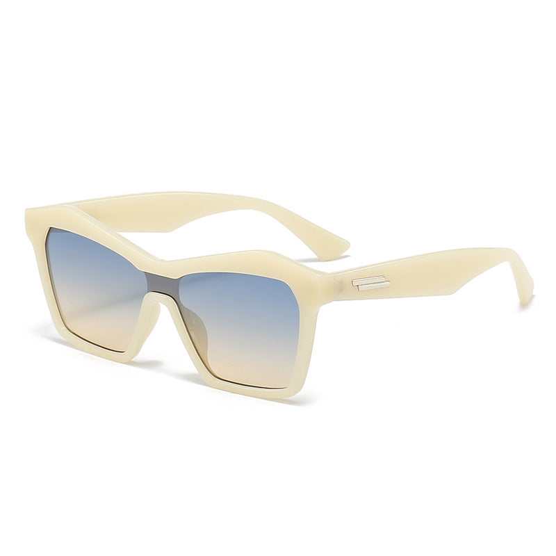 Damen Modische Sonnenbrille im modernen geometrischen Design Karnz