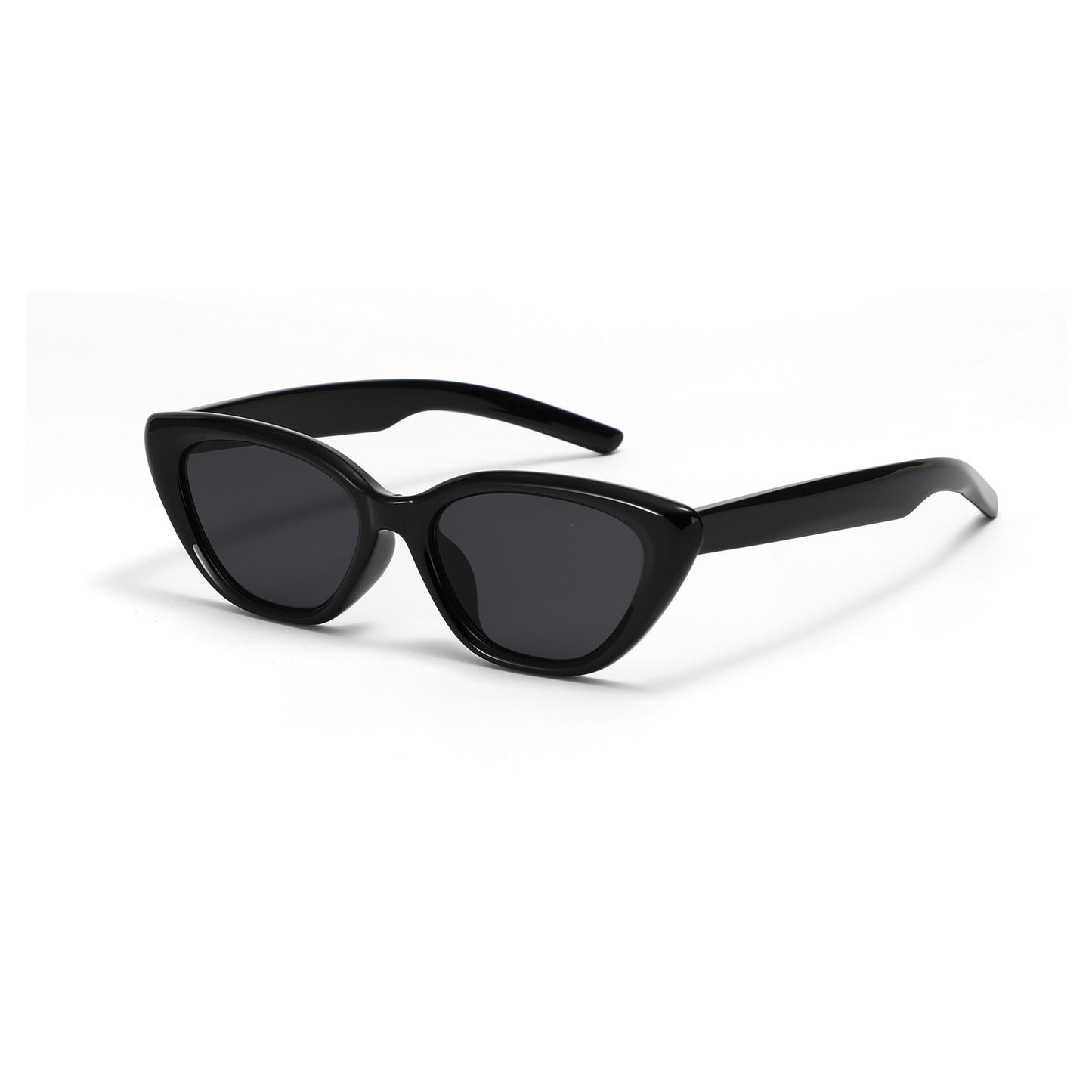 Damen Cat-Eye Sonnenbrille mit transparentem Design Karnz