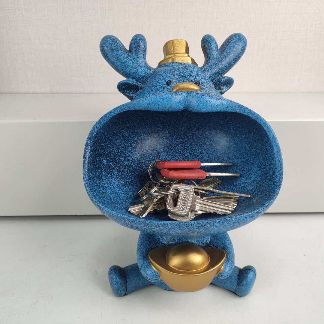 Verspielte Frosch Dekoration Karnz