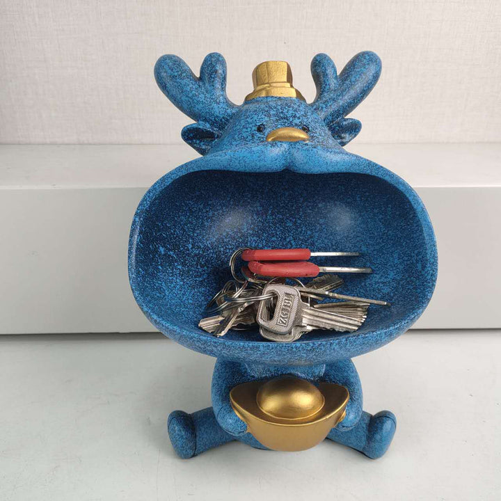 Verspielte Frosch Dekoration Karnz