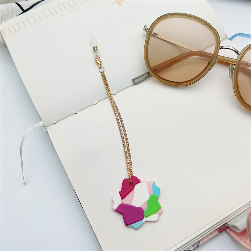 Herz-Design Brillenkettenhalter Karnz