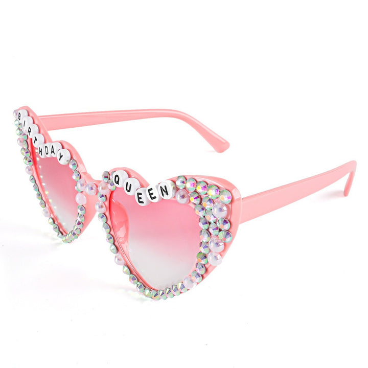 Herzförmige Braut-Sonnenbrille Karnz