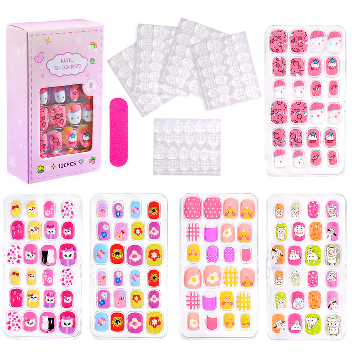 Kreatives Cartoon Nagelkunst Aufkleber Set Karnz