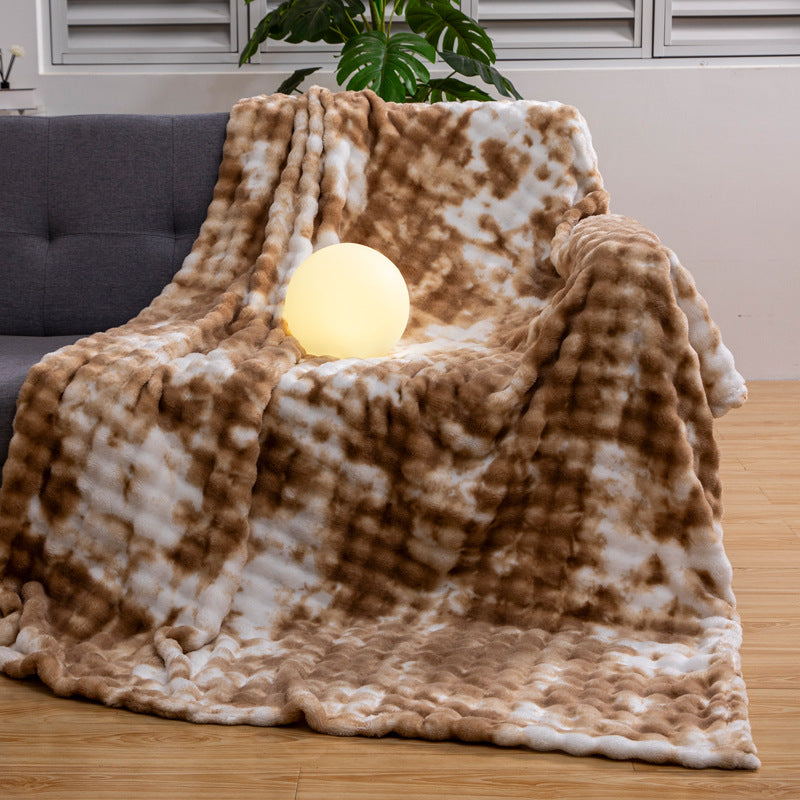 Luxuriöse Fleece-Decke Karnz