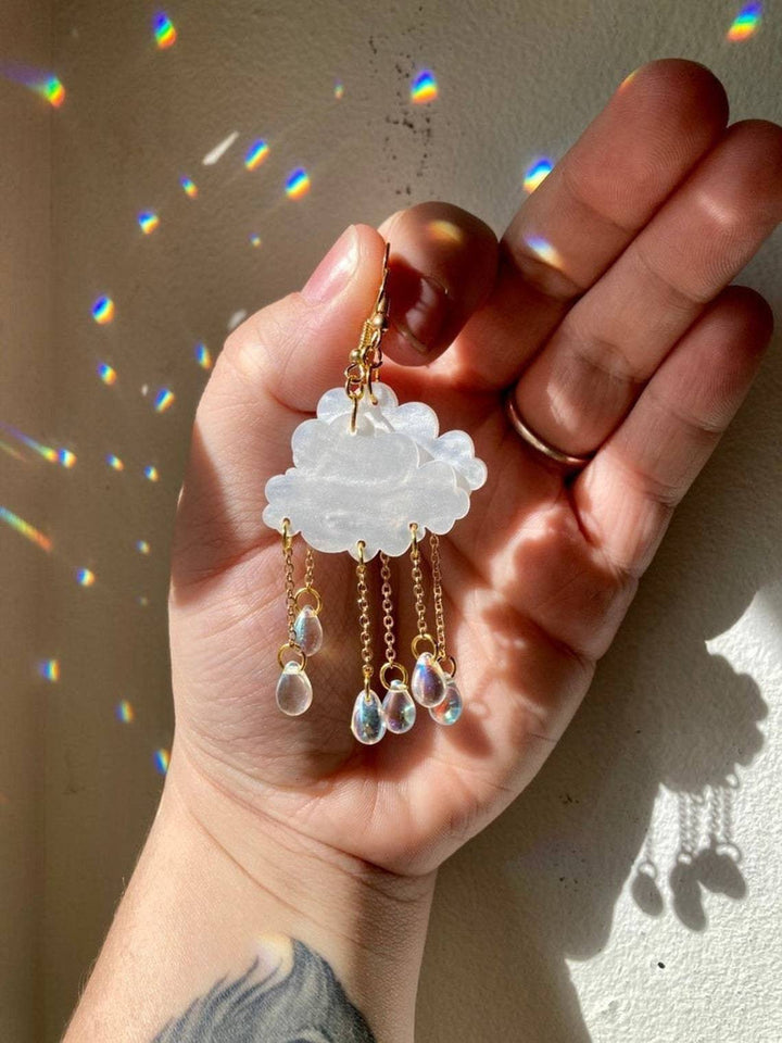 Cloud-Inspired Dangle Earrings Karnz