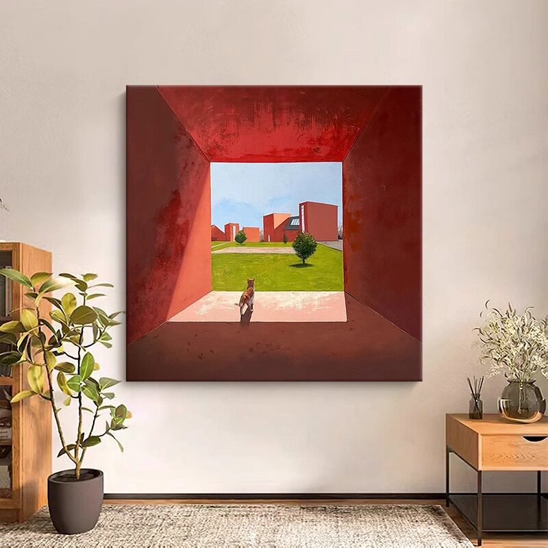 Moderne Minimalistische Wandkunst Druck