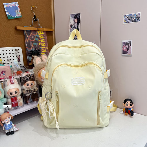 Stilvolle floral gestickte Rucksack