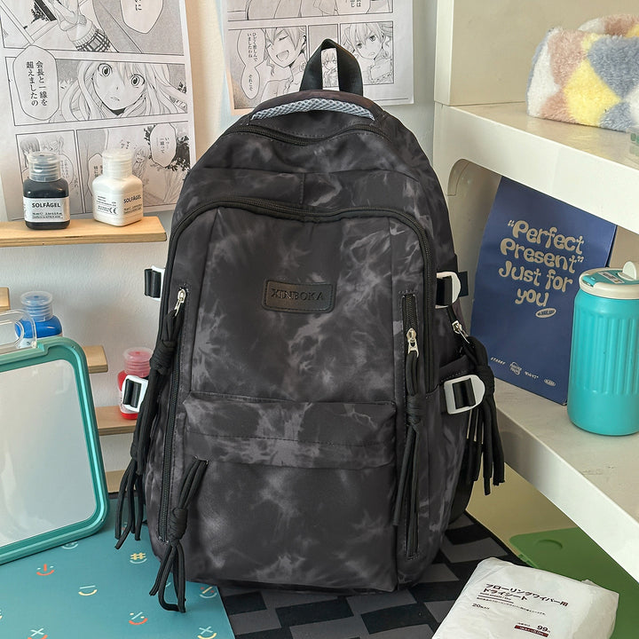 Trendige Marmor-Muster-Rucksack Karnz