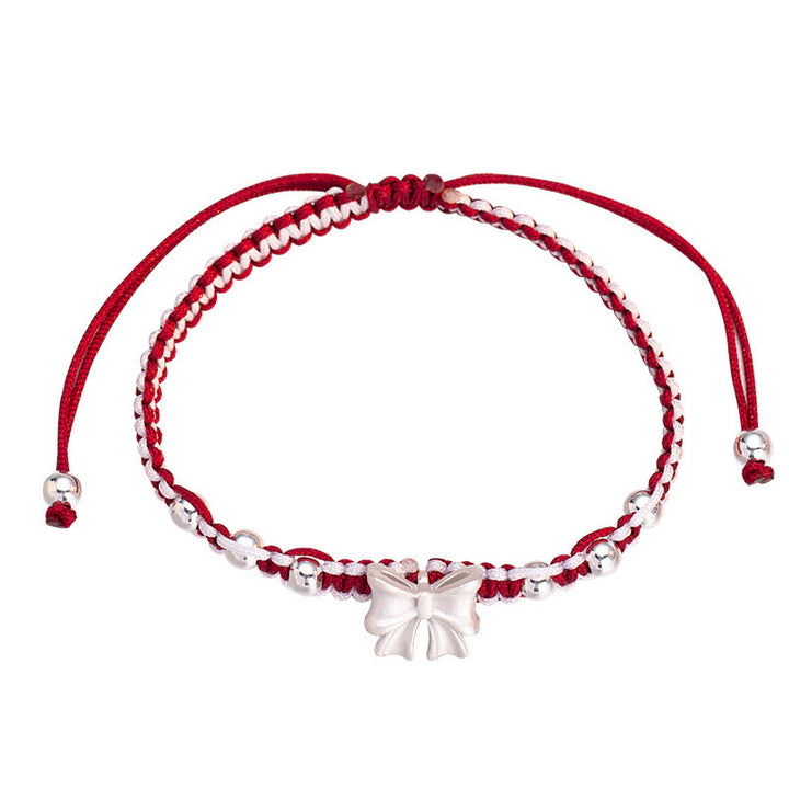 Verstellbares Bogen Charm Armband Karnz