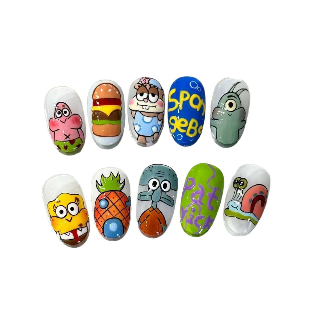 Fun Charakter Nagelkunst Set Karnz