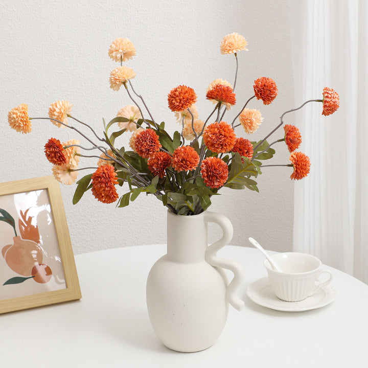 Künstlicher Blütenzweig mit detailreichen Blüten Karnz