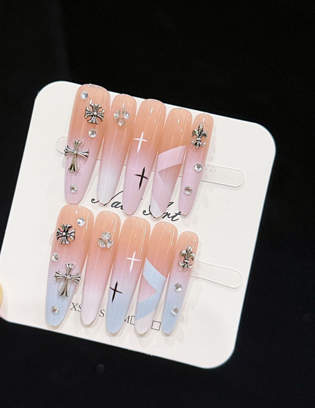 Dekoratives Press-On Nageldesign Set Karnz