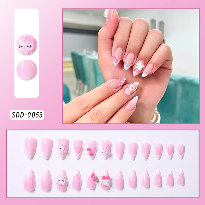 Niedliche Charakter-Themen-Nagelkunst-Tipps