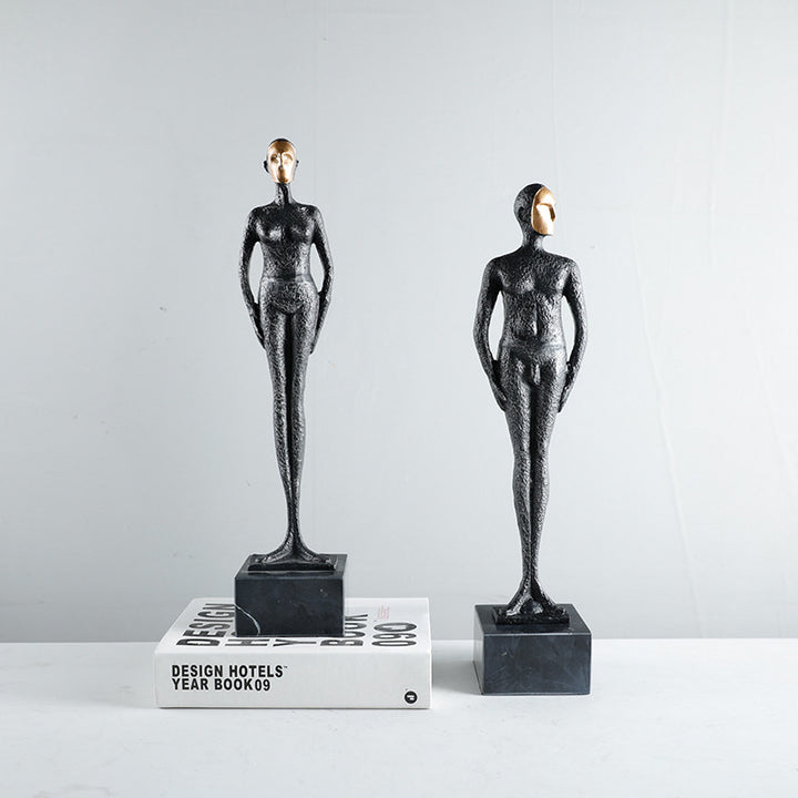 Abstrakte figurative Skulptur