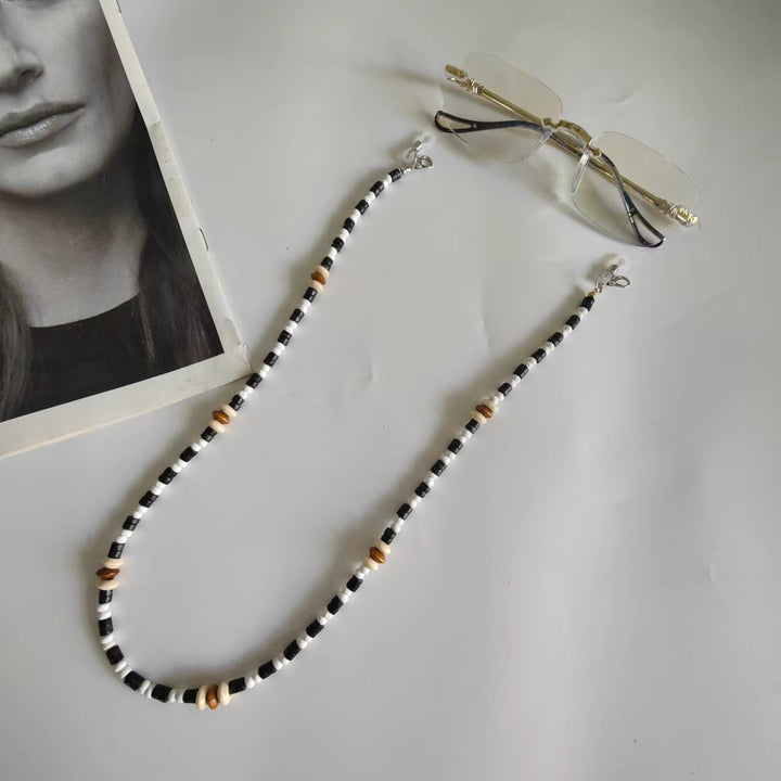Brillenhalter-Kette Aus Hochwertigen Perlen Karnz