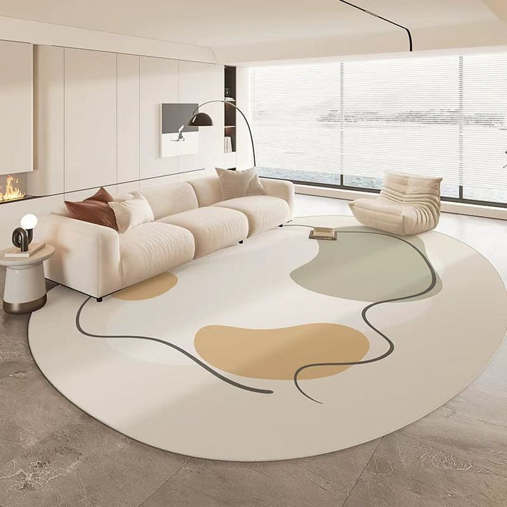 Abstract Form Area Rug Karnz