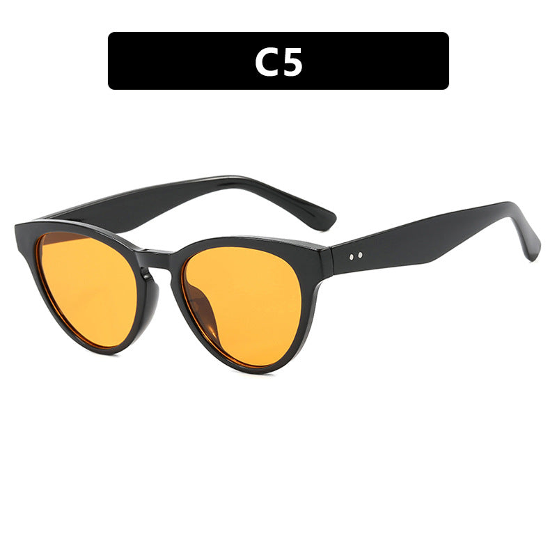 Damen Cat-Eye Sonnenbrille mit UV-Schutz und modischem Rahmen Karnz
