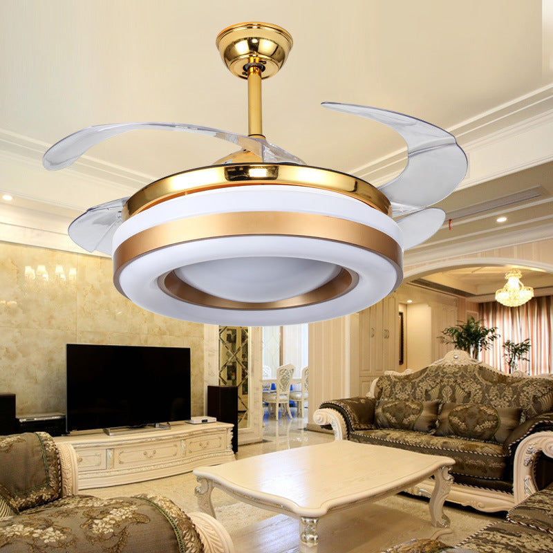 Zeitgenössische Deckenventilator Licht Einrichtung