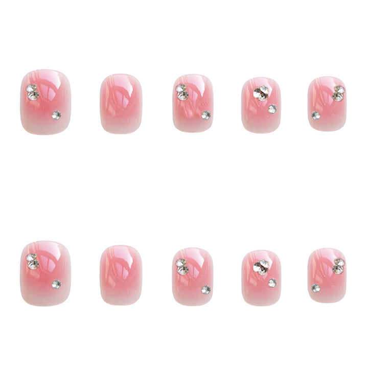 Dekoratives Strass-Nagelkunst-Set