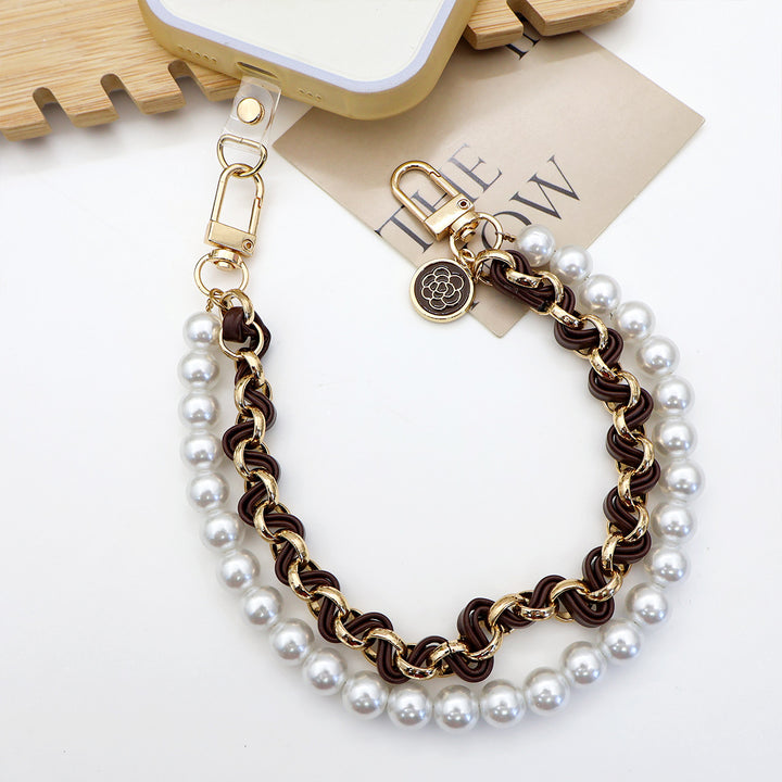 Chic Perlenkette Brillenhalter Karnz