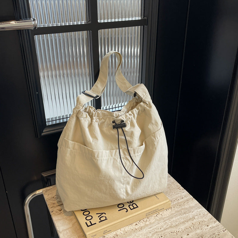 Lässiger Zugband Utility Tote