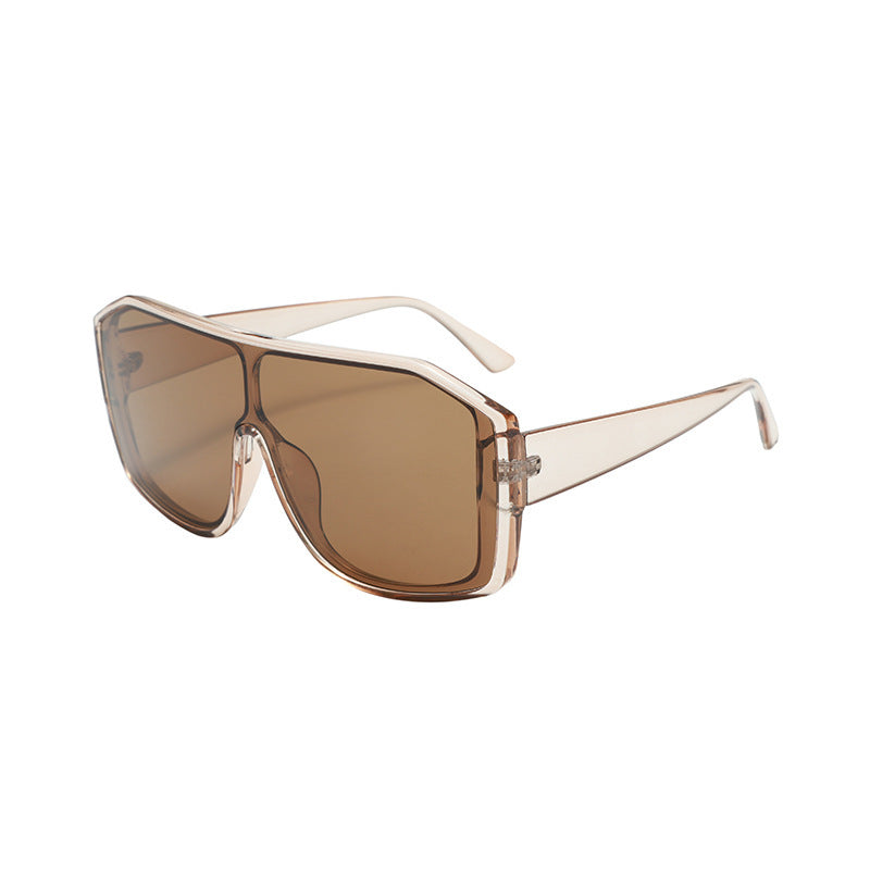 Damen Oversized Sonnenbrille mit robustem Rahmen und stylischem Design Karnz
