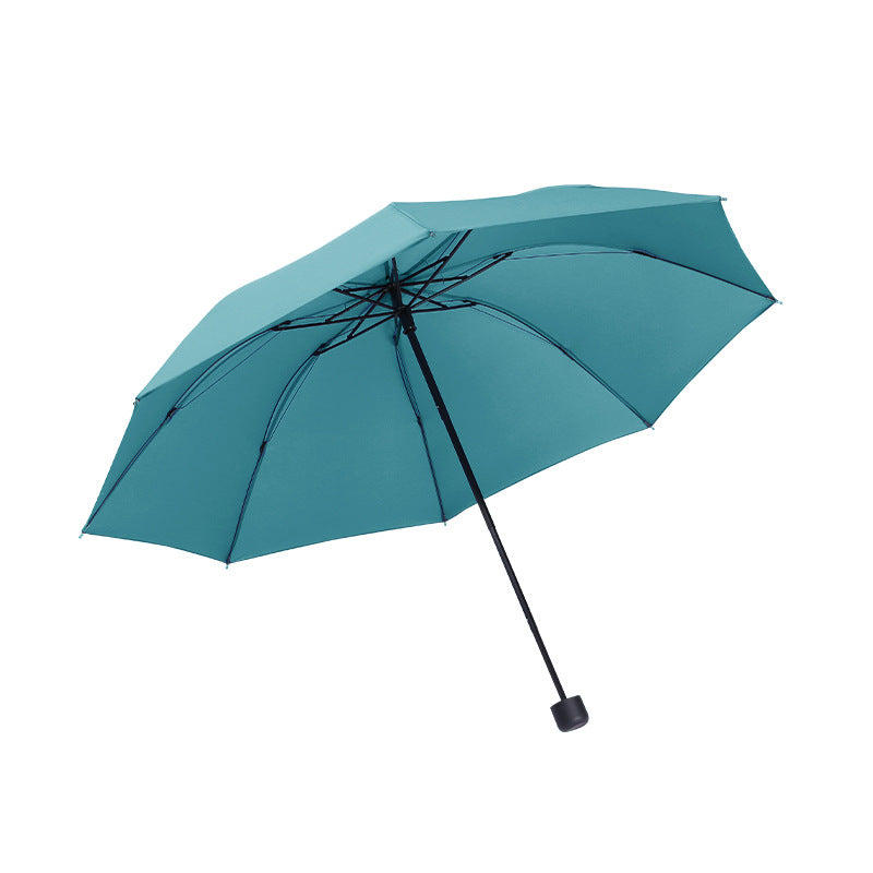 Damen Automatischer Klappregenschirm mit ergonomischem Griff Karnz