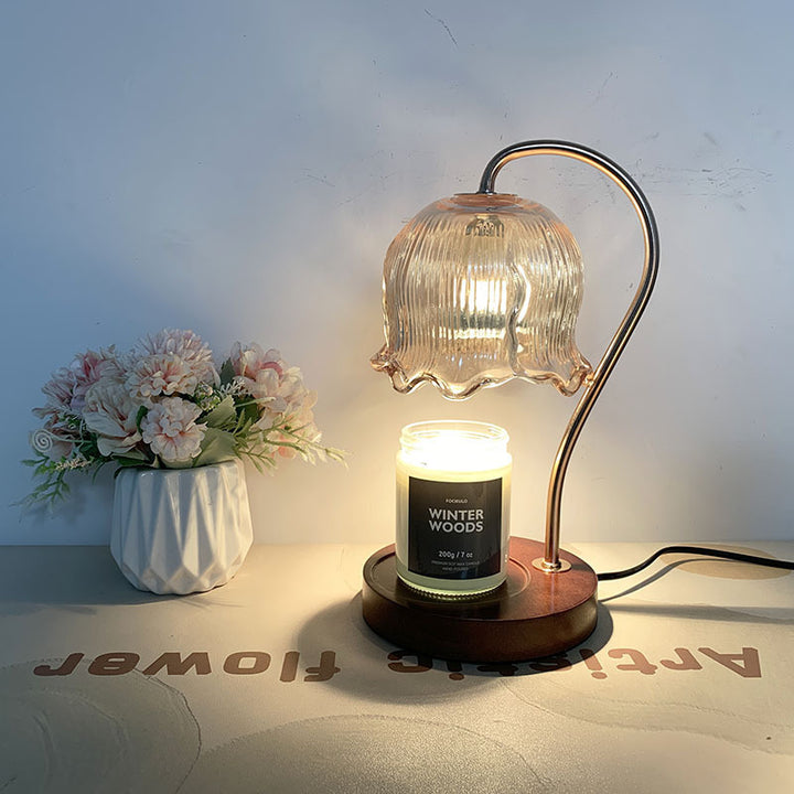 Dekorative Glas Tischlampe