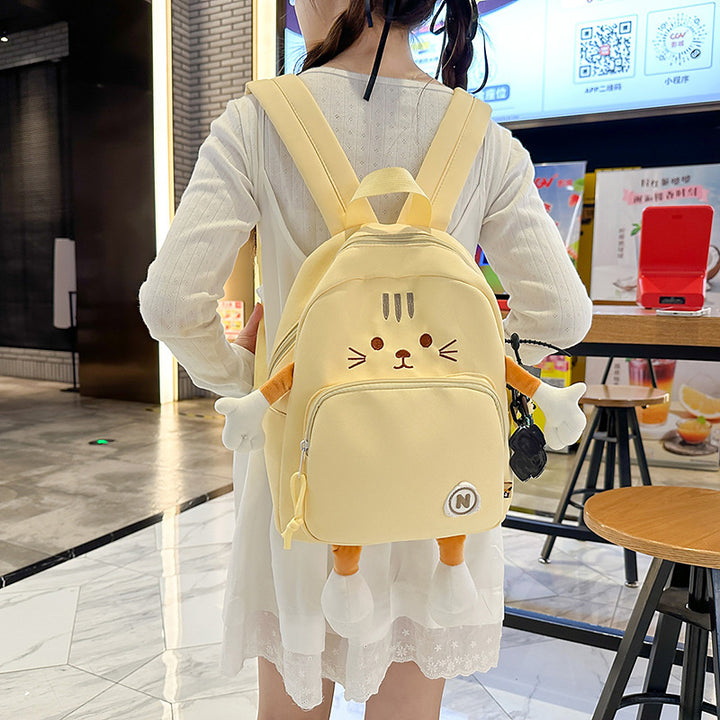 Plüsch Katze-Themen Rucksack Karnz