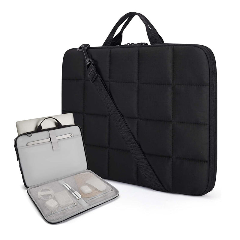 Stilvolle Multifunktions-Laptoptasche mit Abnehmbarem Organizer Karnz
