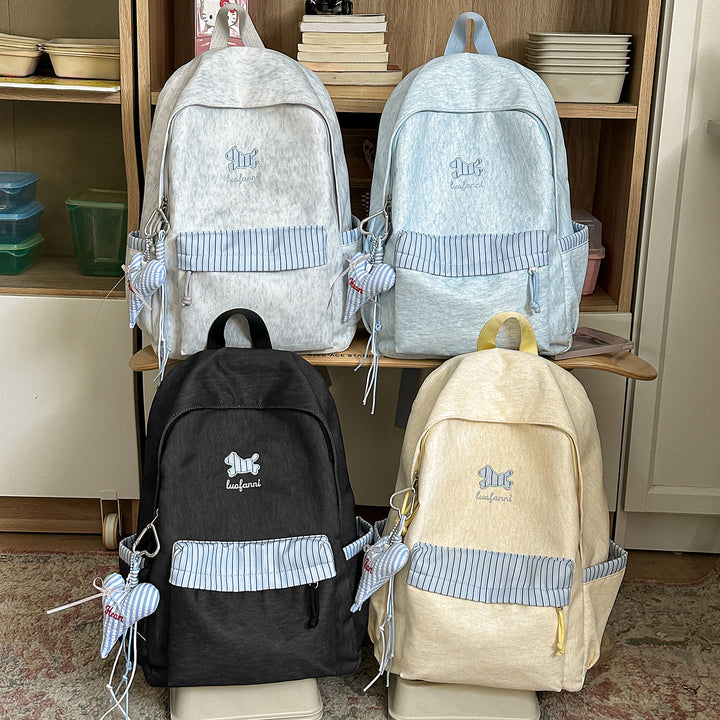 Lässiger Canvas Rucksack Karnz