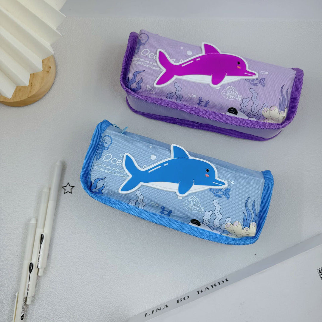 Süßes Delfin-Design Federmäppchen Karnz