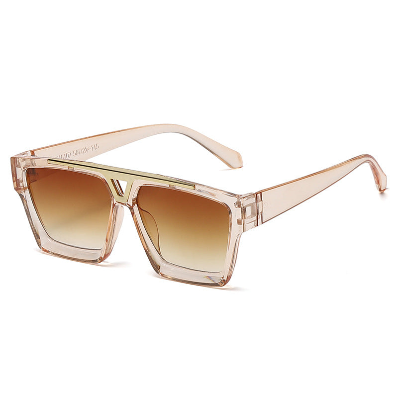 Damen oversized Sonnenbrille im stilvollen Schildpatt-Design Karnz