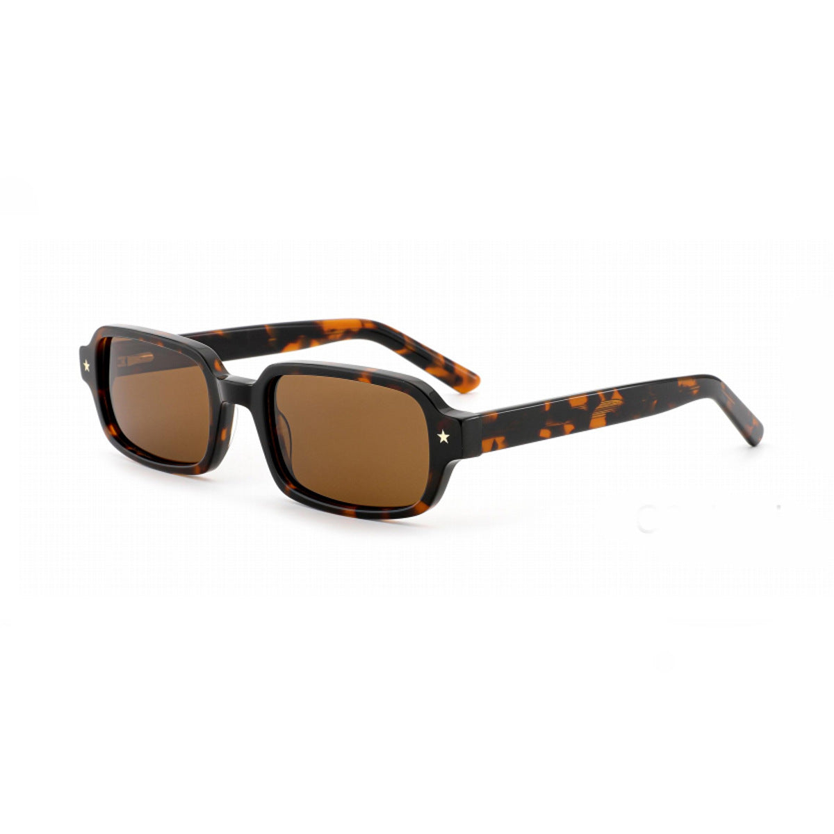 Damen Sonnenbrille im modernen, quadratischen Design mit robustem Rahmen Karnz