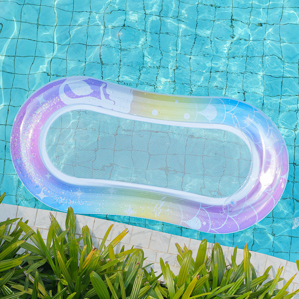 Damen Aufblasbare Wasserliege mit Netzoberfläche Karnz