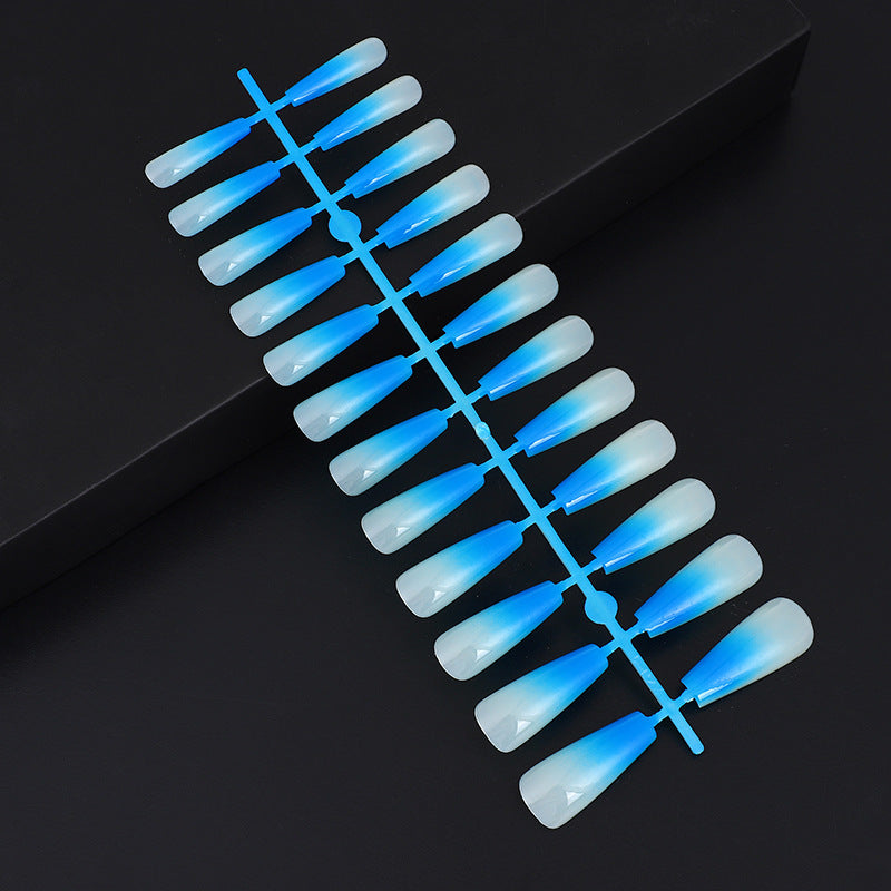 Kunstnägel im eleganten Ombre-Design Karnz