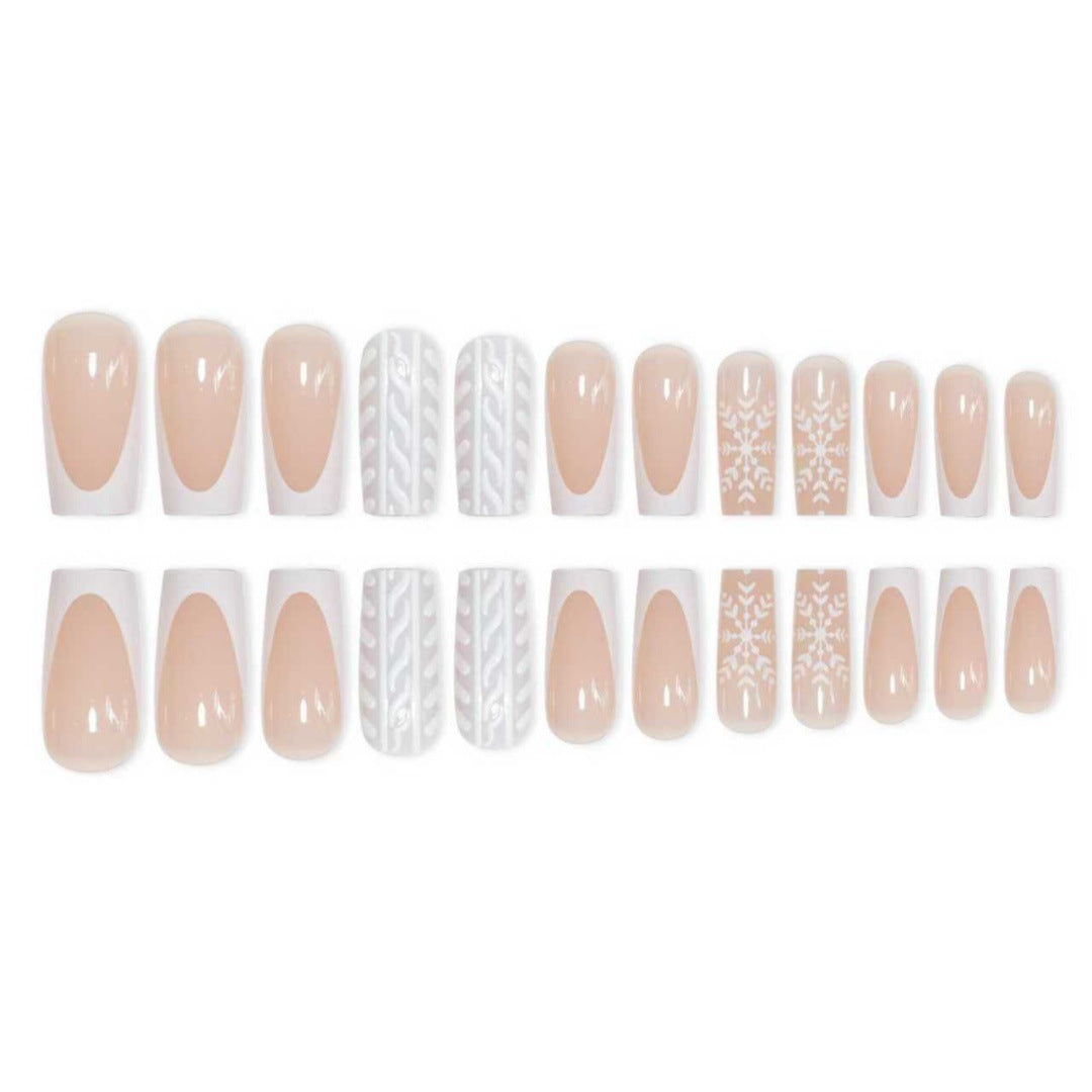 Saisonales französisches Tipp-Ne nail Art Set Karnz