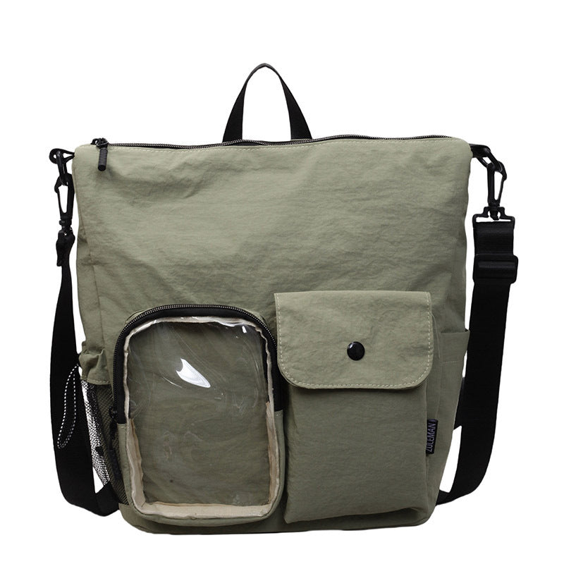 Multi-Pocket Utility Schultertasche Karnz