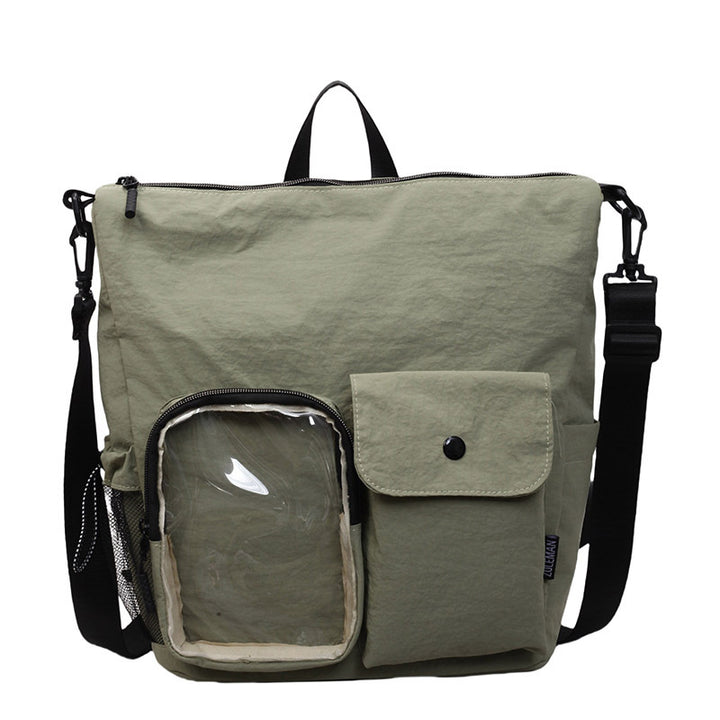 Multi-Pocket Utility Schultertasche Karnz