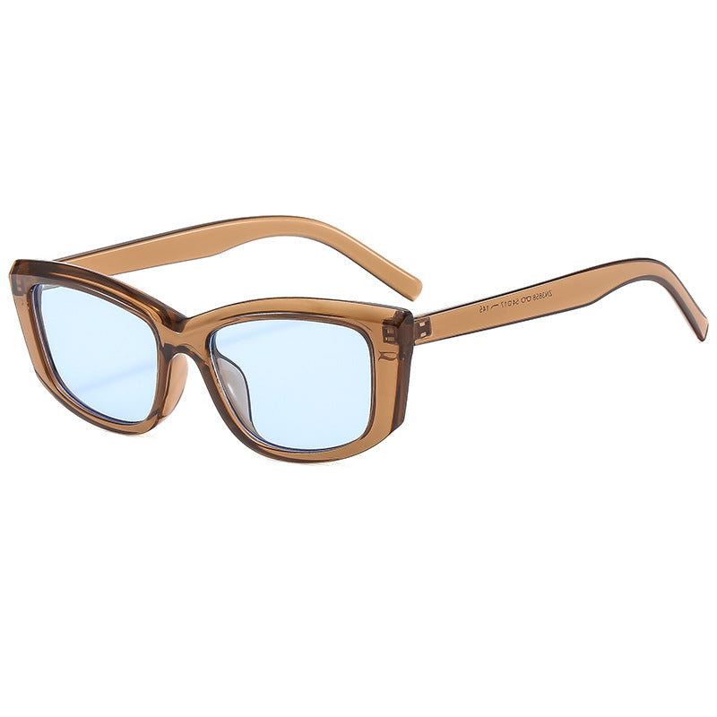 Damen Stylische Sonnenbrille im modischen Quadratdesign Karnz