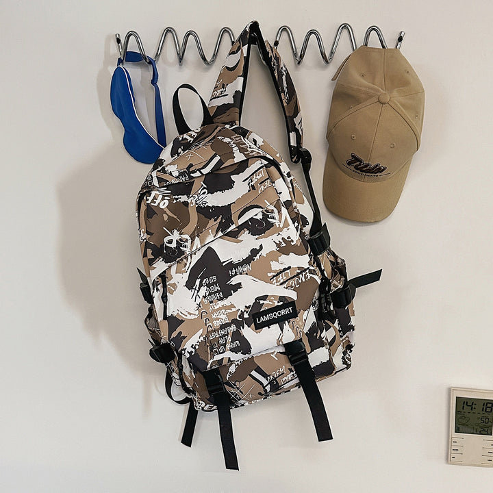 Graffiti Druck Freizeit Rucksack Karnz