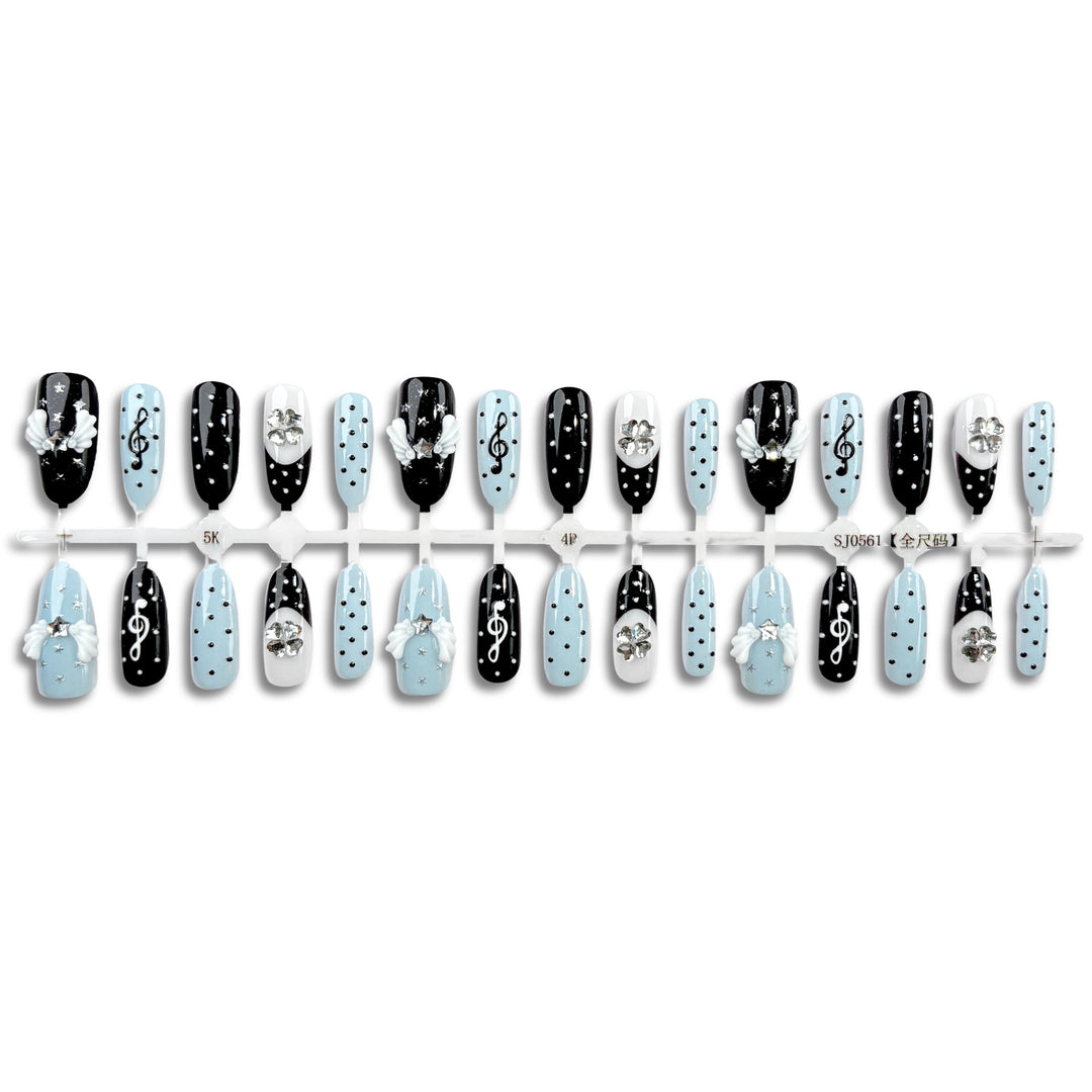 Musikalisch Themed Press-On Nail Collection