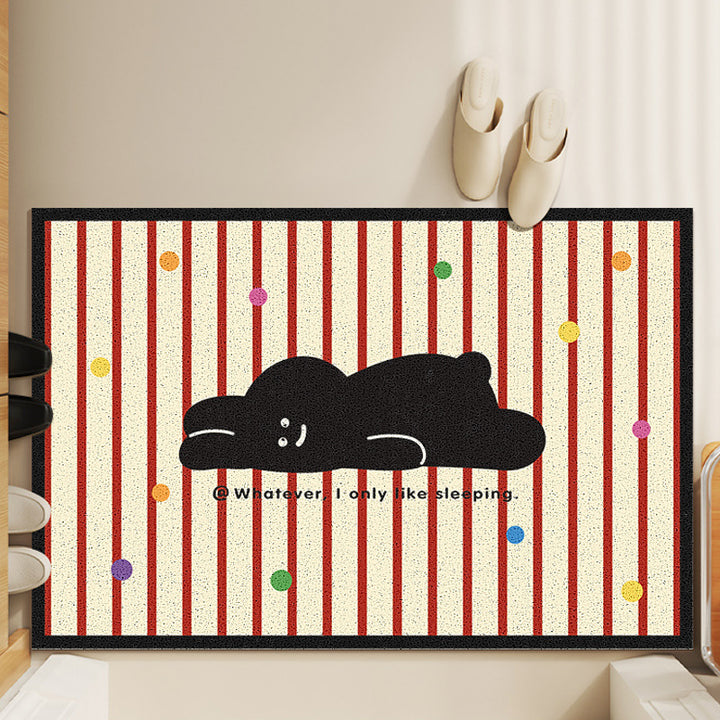 Verspielte Katzen-Themen Fußmatte
