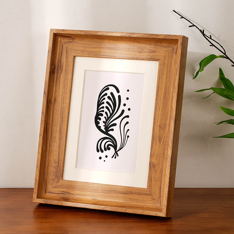 Künstlerischer gerahmter Blumenprint zur Heimdekoration