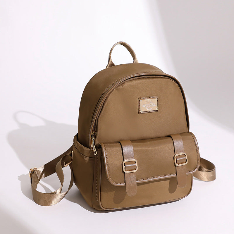 Kompakte Leder Rucksack