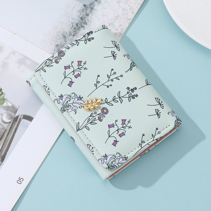 Blumenmuster Kartenhalter