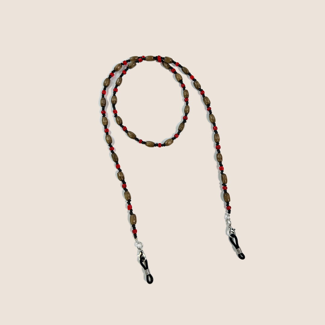 Beaded Eyewear Retainer Chain Karnz
