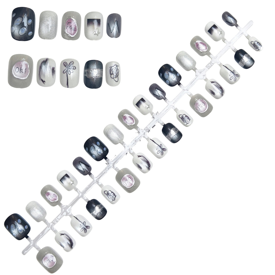 Artistisches Nageldesign-Kit