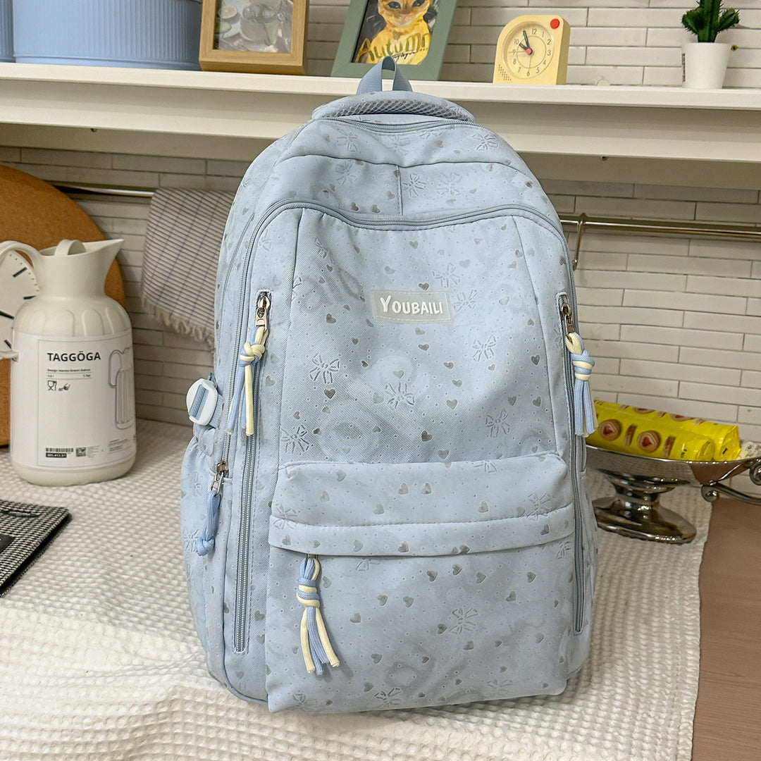 Stilvolle floral-geprägte Rucksack Karnz