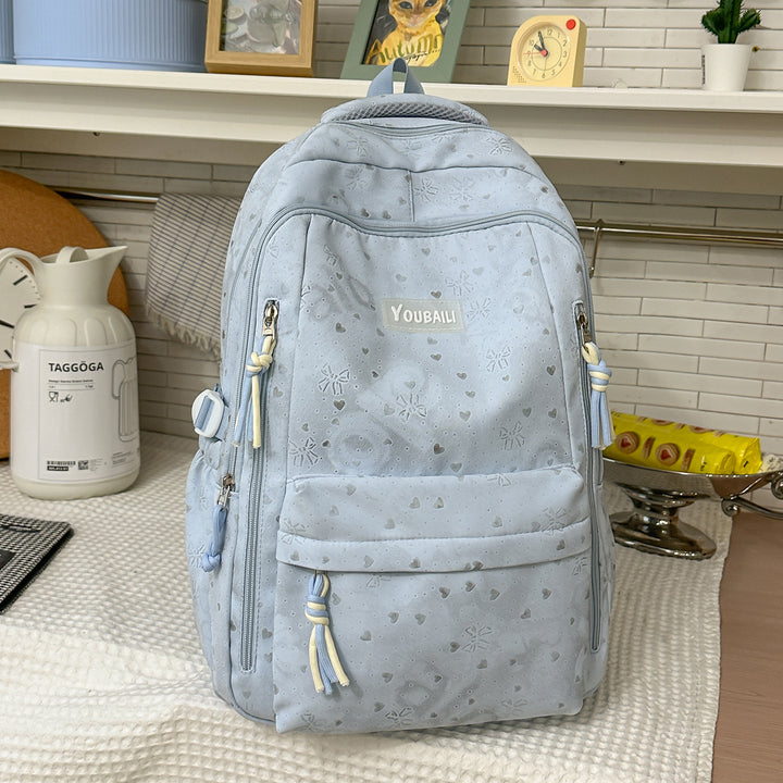 Stilvolle floral-geprägte Rucksack Karnz